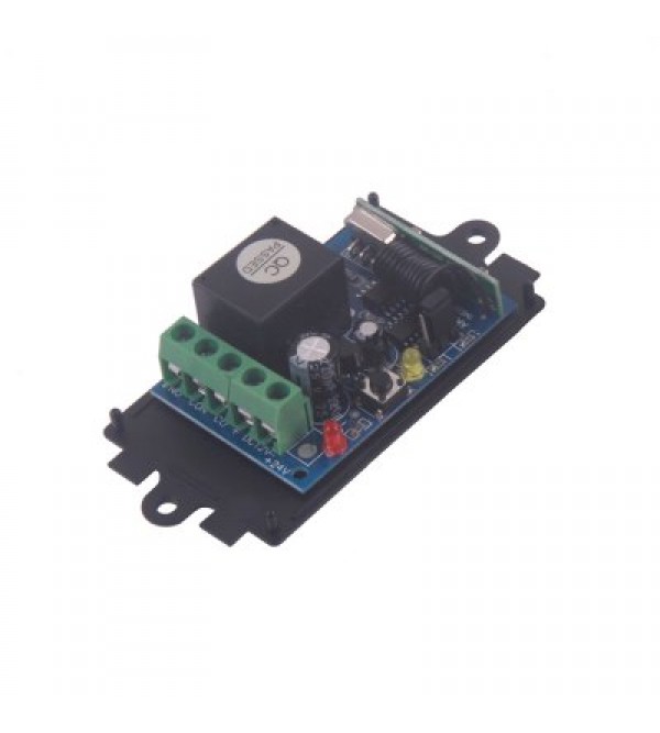 DC12V Single Channel Wireless Remote Control Switch for Learning  -  Ellipse Mode