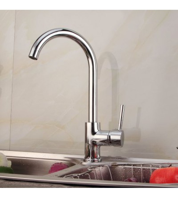  Koen Brass Kitchen Basin Mixer Tap Water Faucet with Single Port
