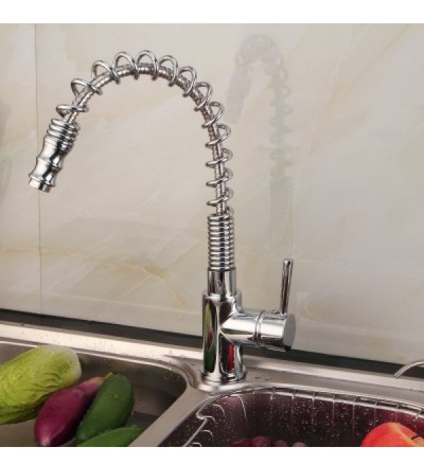  Fendi Brass Kitchen Basin Mixer Tap Water Faucet with Single Port