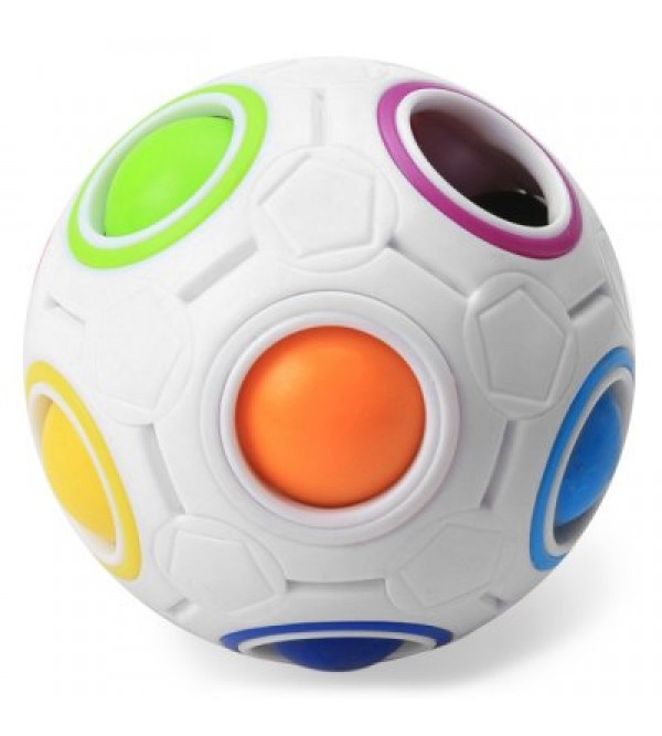  Moyu 5.5cm Diameter Magic Rainbow Ball Intelligent Toy Fun Gift