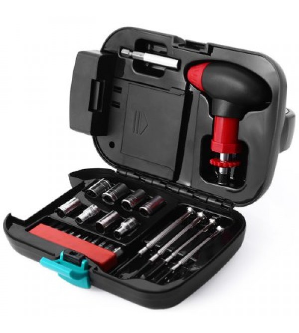 24 in 1 Hardware Tools Set with Light for Household
