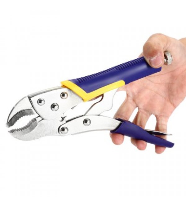  Plastic Handle High-end Curved Jaw Locking Plier