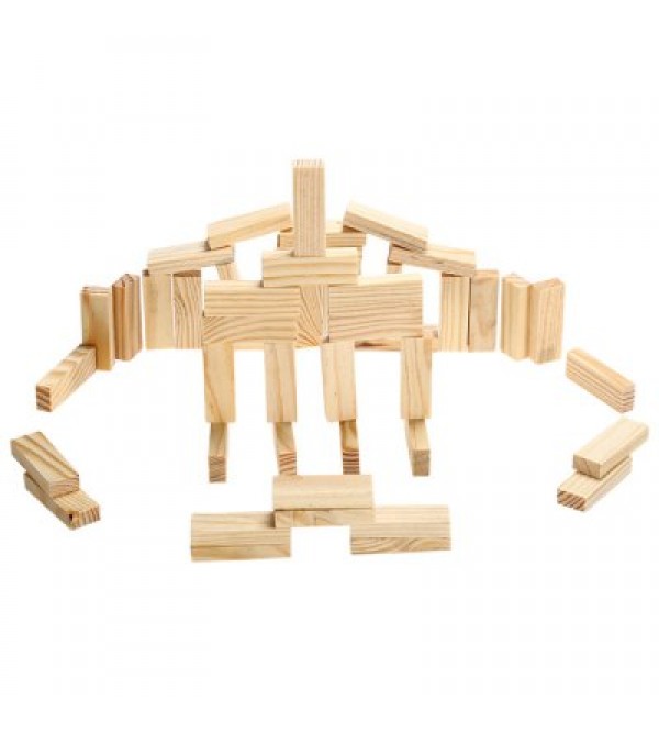 Pile Stacked High Brick Game Toy for Spatial Imagination