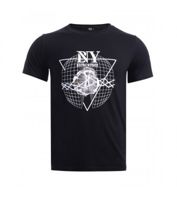 3D Geometric Pattern T-Shirt