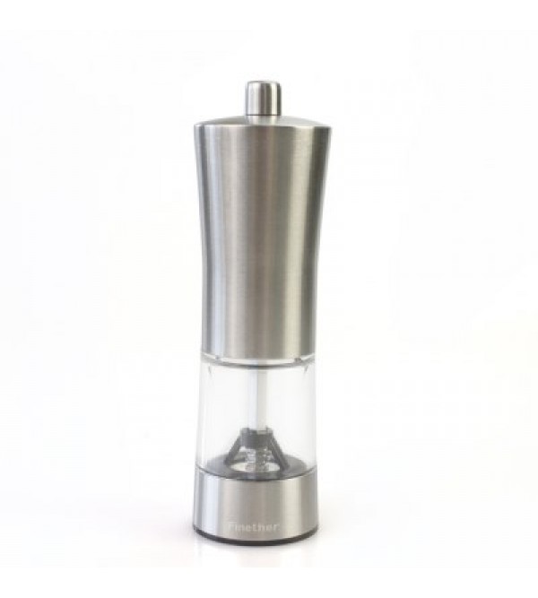 Finether OTSYMP - 005 304 Stainless Steel Pepper Mill