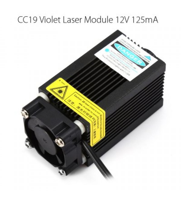 CC19 Violet Laser Module Engraving Machine