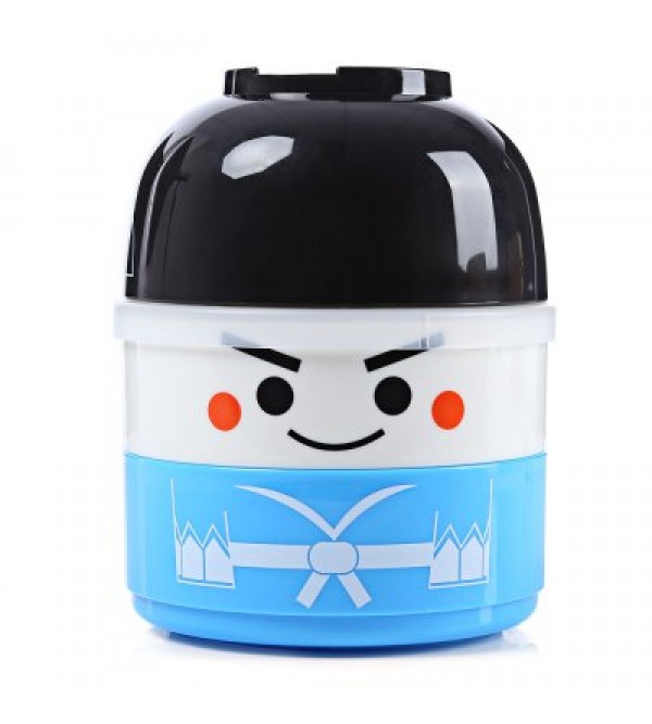 Vacuum Thermal Double layer Lunch Box Lovely Doll for Kids