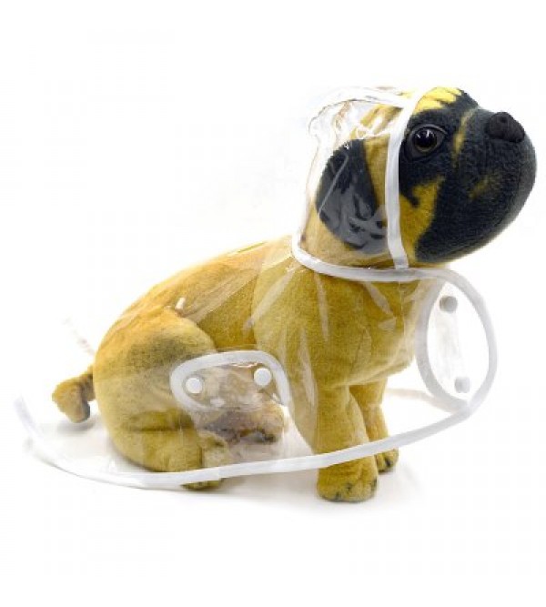 Fashion Transparent Pet Dog Puppy Rain Coat