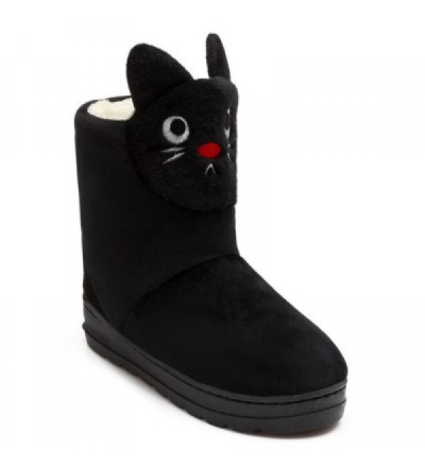 Platform Cartoon Cat Snow Boots