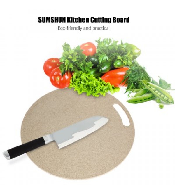  Round Wheat Fiber Cutting Board