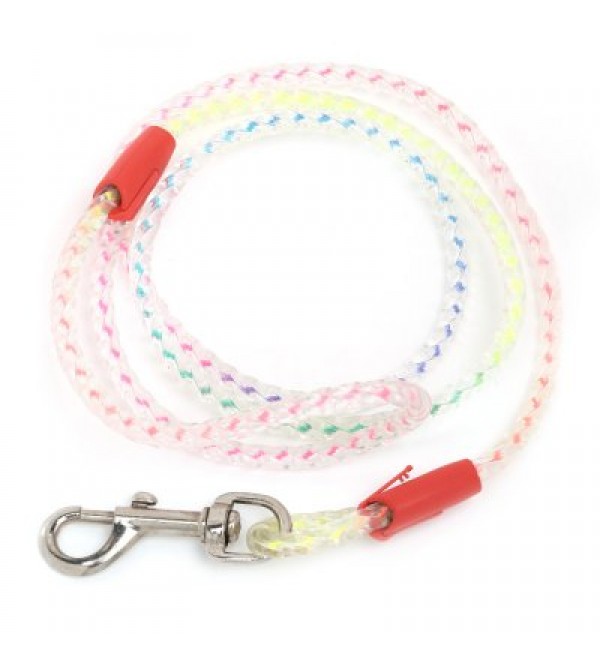 0.31inches Thick Crystal Plastic Pet Dog Traction Rope