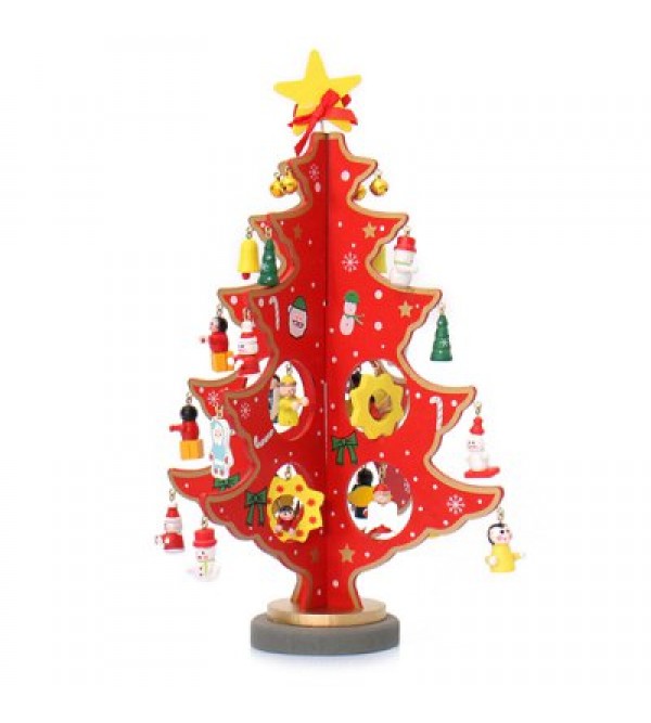 Cartoon Christmas Tree Table Decoration