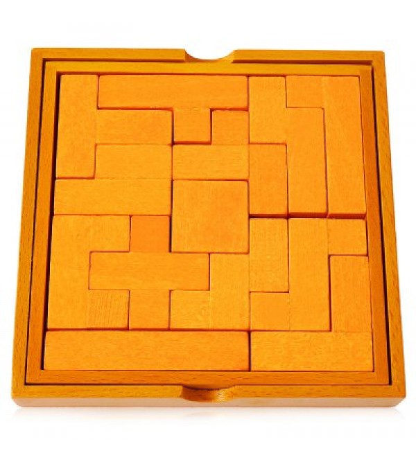 Wooden Unlock Puzzle Toy Interlocking 3D Jigsaw