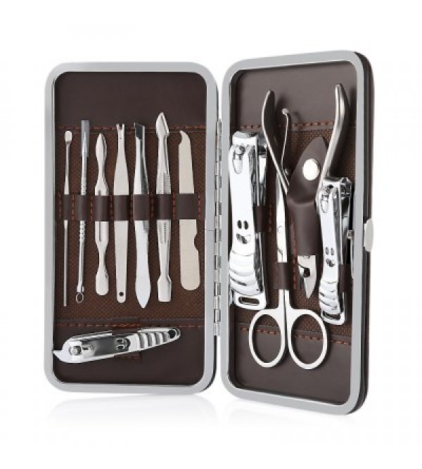 12 in 1 Nail Care Manicure Set Pedicure Tool for Cutting
