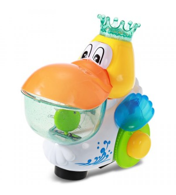 Baby Electric Musical Walking Duck Toy with Flashing Light