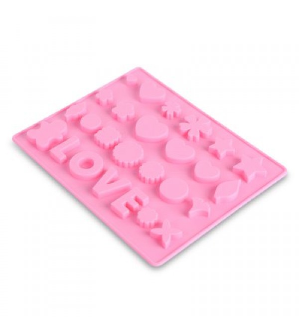 LOVE Silicone Ice Cake Cookie Mold