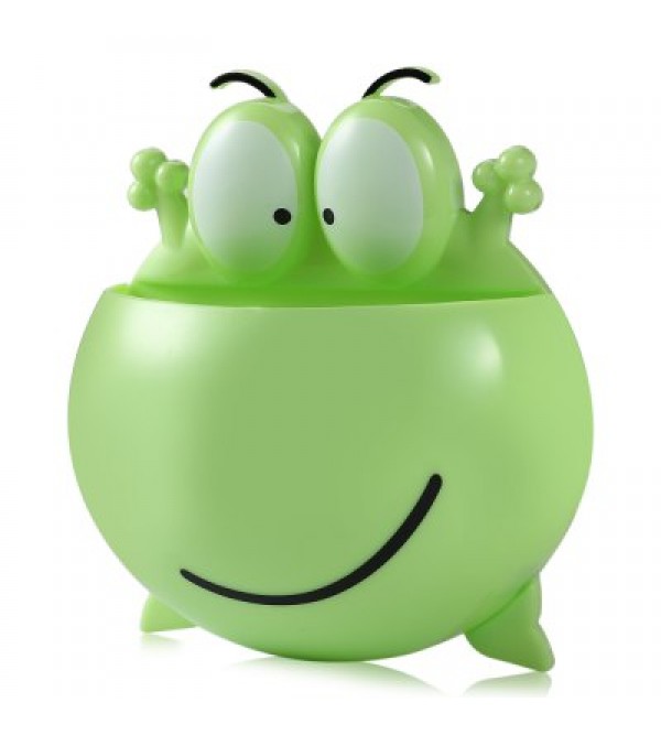 Frog Style Toothbrush Holder Stand with Suction Cup