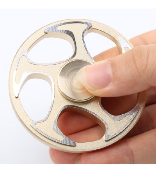 Wheel Shape Aluminium Alloy Finger Gyro Hand Spinner